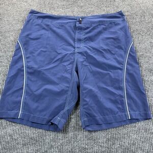 Marmot Shorts Mens Large Blue Board Swim‎ Trunks Quick Dry Back Pocket Surf